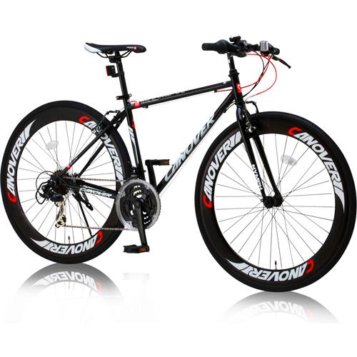 引取り限定　横浜市　カノーバ　クロスバイク CANOVER クロスバイク 自転車 シマノ21段変速 700c 700×28C 27