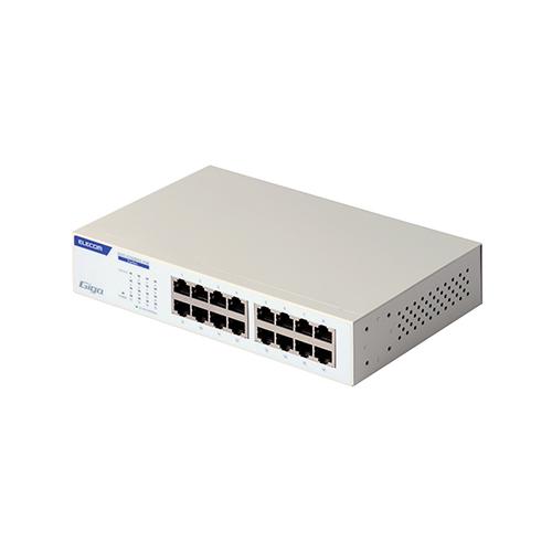 エレコム(ELECOM) EHC-G16MN2-HW スイッチングこしき ローカルエリアネットワーク こしき 16界面 Giga相応う 1000/100/10Mbps