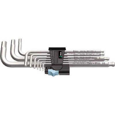 Wera 22720 ステンレスヘックスキーセット