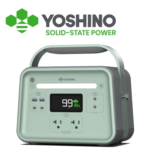 ヨシノパワージャパン(YOSHINO POWER JAPAN) YOSHINO B300 SST 固体電池使用 ポータブル電源 AC出力300W(定格) 600W(瞬間最大) 容量241Wh