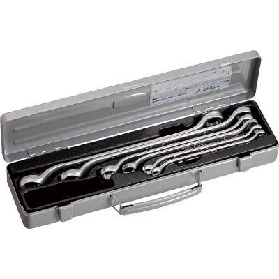 ＴＯＮＥ(トネ) M446 ロングメカニックめがねレンチセット 45°X10° 6pcs