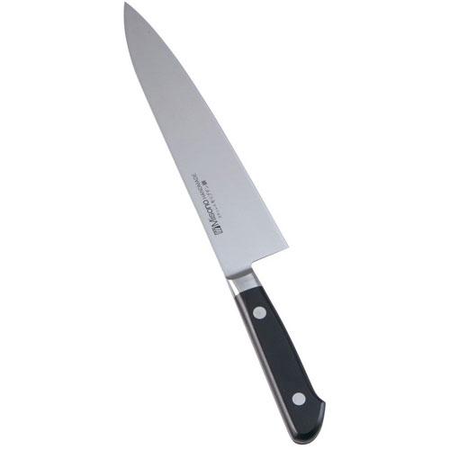 正広 モリブデン鋼口金付 牛刀 180mm 13710 正広作MV口金 牛刀180mm｜製品