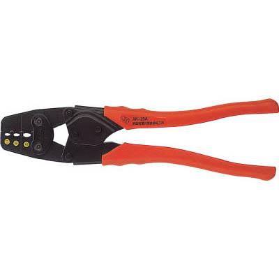 ロブテックス AK25A 絶縁被覆付閉端接続子用圧着工具 使用範囲CE1・2・5