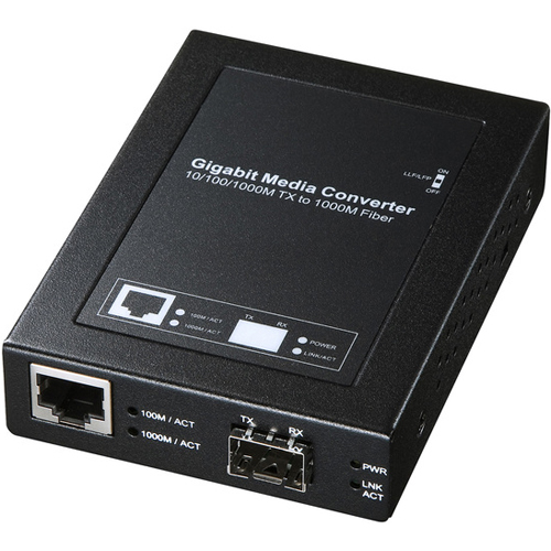 サンワサプライ LAN-EC212RF 光メディアコンバータ