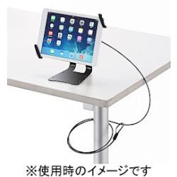 サンワサプライ SLE-30STB710BKN ブラック セキュリティ7〜10インチ対応 タブレット汎用