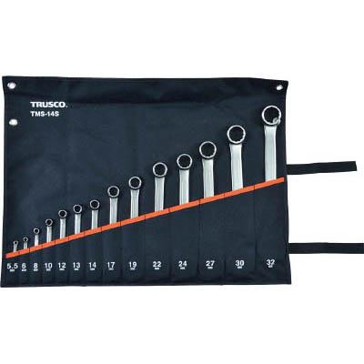 トラスコ中山 TMS-14S コンビネーションスパナ スタンダード セット 14本組 9,400円