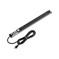 サンワサプライ TAP-SV159 19インチサーバーラック用コンセント 15A 3ピン9個口 3m