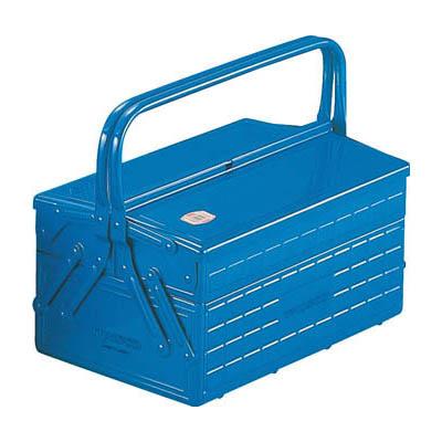 トラスコ中山 GL-350-B 2段式工具箱 352X220X289 ブルー