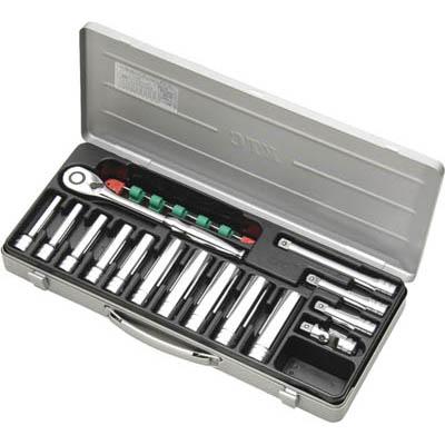 京都機械工具 TB4L10X 12.7sq.ディープソケットレンチセット 15点