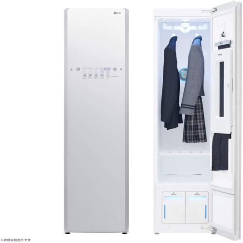 【標準尺度取りつける必要経費込】【長期間言いはなつ付】LG電子工学(LG) S3WF 白いこと LG Styler スタイラー スチームウォッシュ&amp;素っ気ない