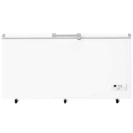 【標準設置料金込】【長期保証付】ハイアール(Haier) JF-MNC519B-W ホワイト 上開き冷凍庫 519L 幅1652