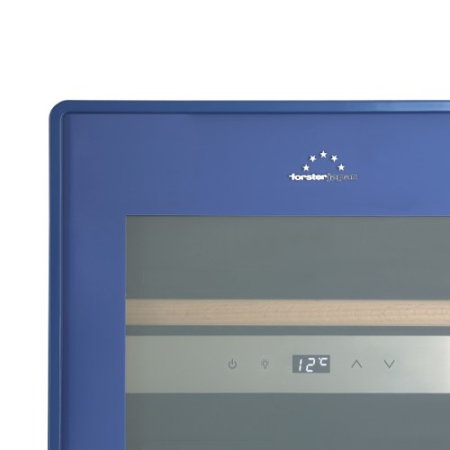 【標準設置料金込】【長期5年保証付】フォルスター(forster) FJE-113GS(BU) ブルー 薄型ワインセラー Essential 44本収納 加温ヒーター オートクローズ扉 1温度タイプ_6