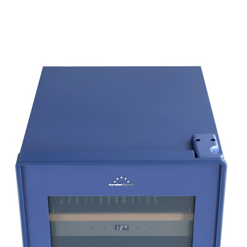 【標準設置料金込】【長期5年保証付】フォルスター(forster) FJE-113GS(BU) ブルー 薄型ワインセラー Essential 44本収納 加温ヒーター オートクローズ扉 1温度タイプ_8