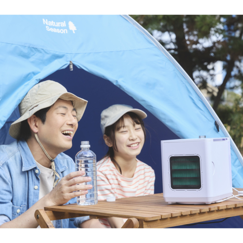 ショップジャパン ここひえ R7 CCH7WHWS ホワイト 省エネ小型クーラー 2025年モデル リモコン付き