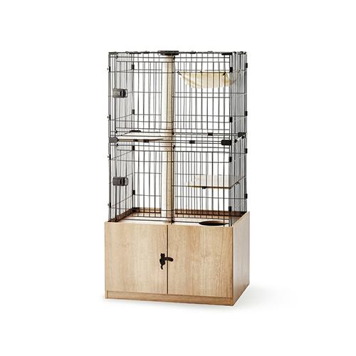 アイリスオーヤマ(Iris Ohyama) PKC-800 隠れ家キャットランドケージ