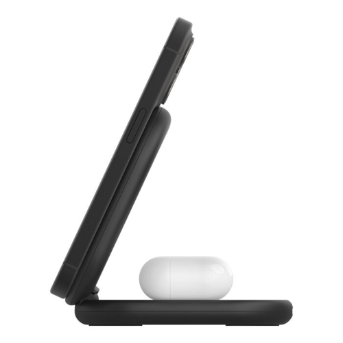 BELKIN WIZ028QCBK ブラック Belkin Qi2 2-in-1 折りたたみ式ワイヤレス充電器_1