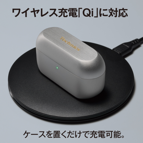 【長期保証付】Technics テクニクス EAH-AZ100-N シャンパンゴールド 完全ワイヤレスイヤホン Bluetooth5.3 IPX4 磁性流体ドライバー搭載 EAHAZ100N_8