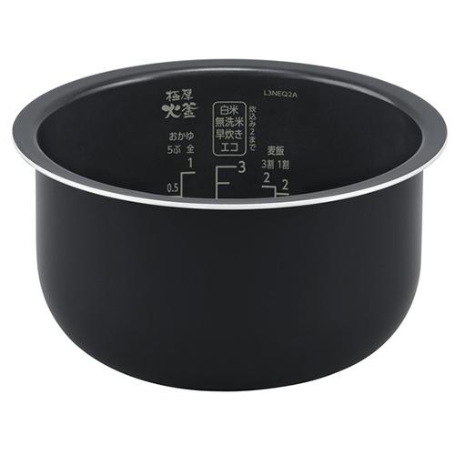 アイリスオーヤマ(Iris Ohyama) RC-ISA30-B ブラック IHジャー炊飯器 3合_3