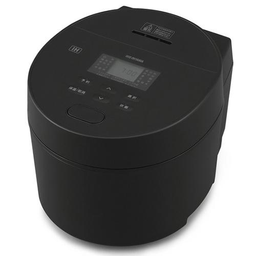 【長期保証付】アイリスオーヤマ(Iris Ohyama) RC-ISA30-B ブラック IHジャー炊飯器 3合