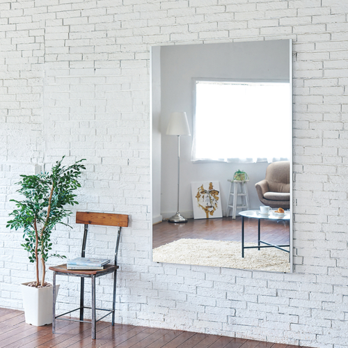 リフェクス 軽くて割れないミラー 鏡 ワイド姿見 シルバー REFEX 【代引不可/北海道・沖縄・離島配送不可】 リフェクス 軽くて割れないミラー 鏡 ワイド姿見 シルバー REFEX 【代