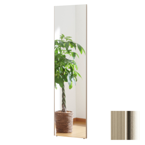 リフェクス 軽くて割れないミラー 鏡 ロング姿見 シャンパンゴールド REFEX 【代引不可/北海道・沖縄・離島配送不可】