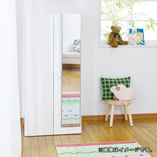 リフェクス 軽くて割れないミラー 鏡 リフェクス ドア掛けミラー オーク REFEX 【代引不可/北海道・沖縄・離島配送不可】_3