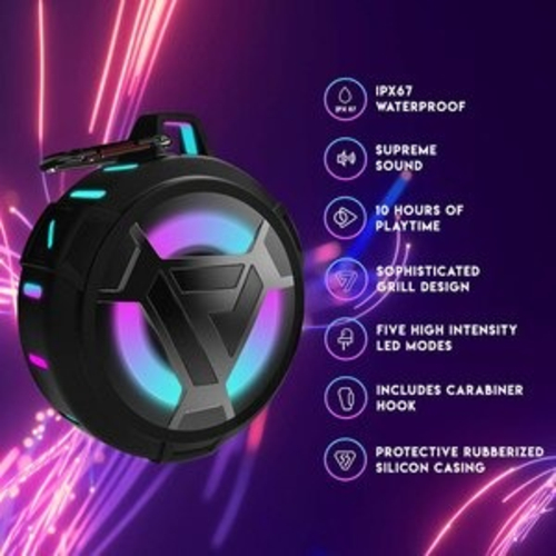 SVN Sound Neon150 SVN Sound by Steve Aoki Bluetoothポータブルワイヤレススピーカー IP67防水防塵対応_3