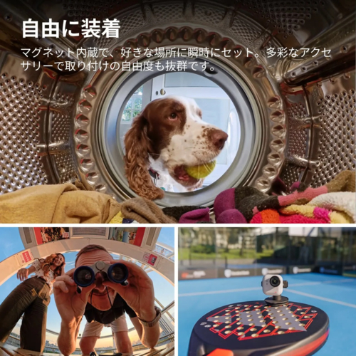 Insta360 Insta360 GO ULTRA ミッドナイトブラック 4Kアクションカメラ 標準キット CINSABEA-GOUltra01 国内正規品