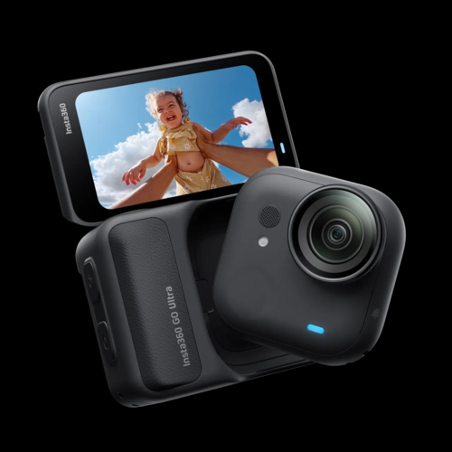 Insta360 Insta360 GO ULTRA ミッドナイトブラック 4Kアクションカメラ 標準キット CINSABEA-GOUltra01 国内正規品