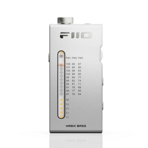 FiiO(フィーオ) FIO-RR11-S シルバー ポータブルFMラジオ 64〜108MHz 厚さ13mm 超薄型 ワイドFM対応 MAGIC BASS機能搭載