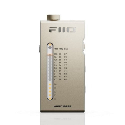 FiiO(フィーオ) FIO-RR11-G ゴールド 携帯型FMラジオ受信機 64〜108MHz 厚さ13粍 超薄型 広広としたFM相応う MAGIC BASS役立つこと積み上げる