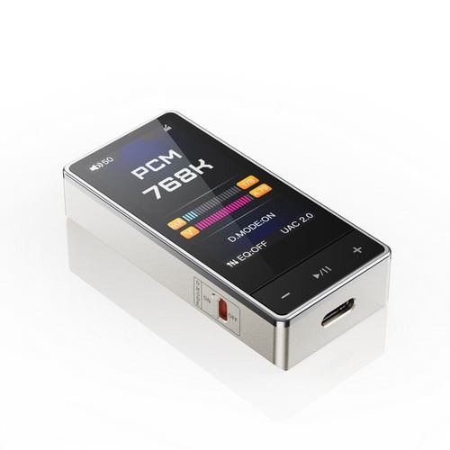 FiiO(フィーオ) FIO-QX13-G チタニウムゴールド USB DAC内蔵 ポータブルヘッドホンアンプ