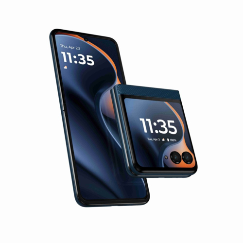 モトローラ(MOTOROLA) motorola razr 60 6.9+3.6型 12GB/512GB ジブラルタルシーネイビー SIMフリースマートフォン PB8E0000JP フリップ 折りたたみ式