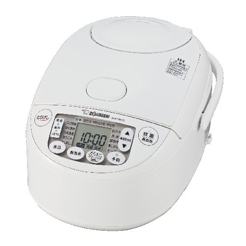 象印(ZOJIRUSHI) NW-VK10-WA ホワイト 極め炊き IH炊飯ジャー 5.5合炊き
