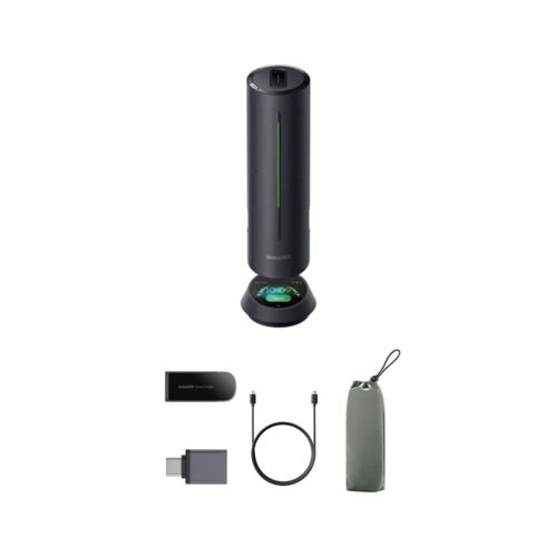 Insta360 Insta360 Wave グラファイトブラック AIスピーカーフォン 全方位 CINSABCA-WAVE02 AI文字起こし・要約・99言語対応_11