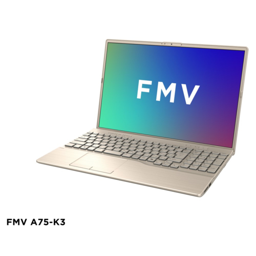 富士通(FUJITSU) FMV Note A FMVA75K3GA 16.0型 Win11Home Corei5 メモリ16GB SSD256GB Office オプション付 ブライトブラック A75-K3 96,679円