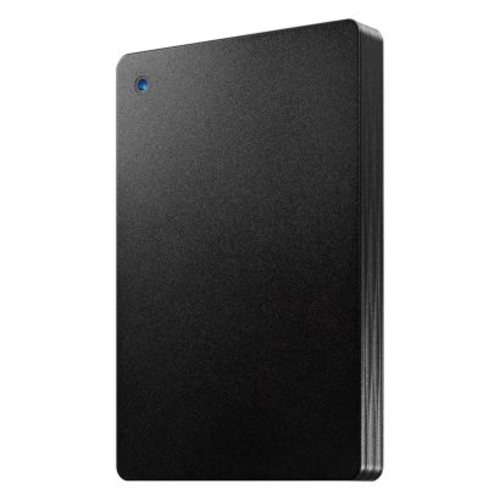 IODATA(アイ・オー・データ) HDPH-UTV2K USB 5Gbps(USB 3.2 Gen1)対応 ポータブルハードディスク 2TB テレビ録画 ブラック_1