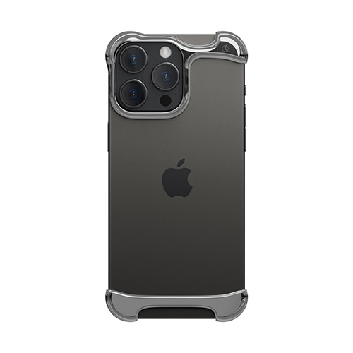 ロアインターナショナル(roainternational) AC27044I16PM ミラーシルバー iPhone 16 Pro Max用 バンパーケース Arc Pulse アルミ