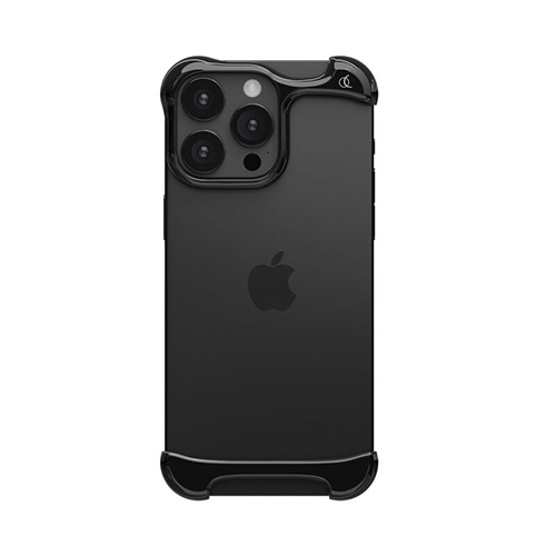 ロアインターナショナル(roainternational) AC27462I16PR オニキスブラック プレミアム iPhone 16 Pro用 バンパーケース Arc Pulse チタニウム