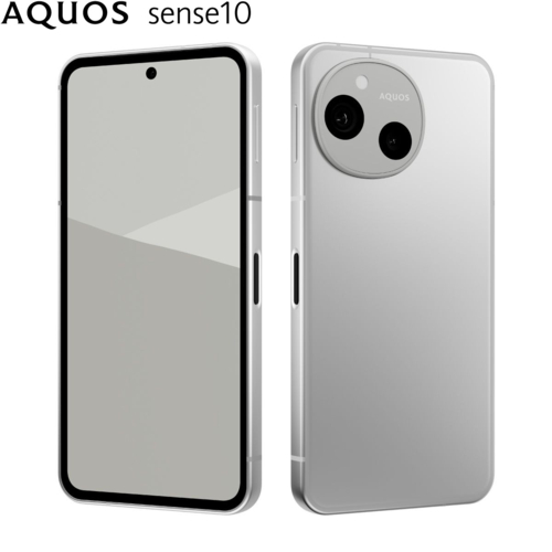 シャープ(SHARP) AQUOS sense10 6.1型 8GB/256GB ライトシルバー SIM 