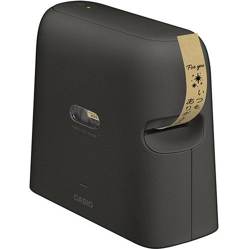 【長期保証付】CASIO(カシオ) KL-SP100BK スマホ対応 ネームランド i-ma イーマ 24mm幅対応 ブラック_17
