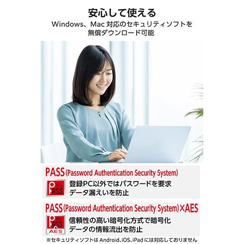 エレコム(ELECOM) MF-RCU3256GBK ブラック USBメモリ 256GB キャップ式 USB 3.2 Gen1 読み込み最大150MB/s 暗号化AES256 データ保護ソフト対応_5