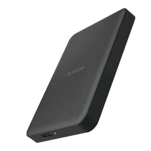 エレコム(ELECOM) ELP-HTV010UBK 2.5インチ ポータブルHDD TV録画対応 1TB