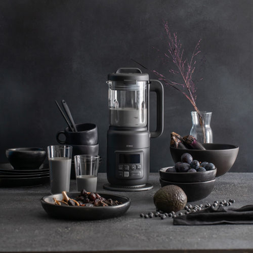 シロカ(siroca) ヒーター機能付きブレンダー おうちシェフ BLENDER SM-S151 ダークグレー｜スープメーカー 豆乳メーカー 容量800ml ヒーター搭載