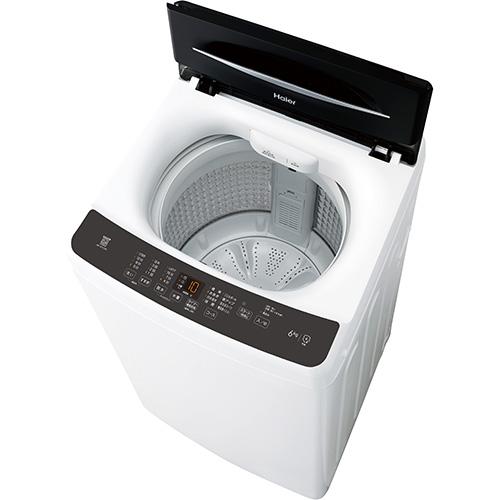 【設置＋リサイクル＋長期保証】ハイアール(Haier) JW-U61C-K ブラック 全自動洗濯機 上開き 洗濯6kg_8