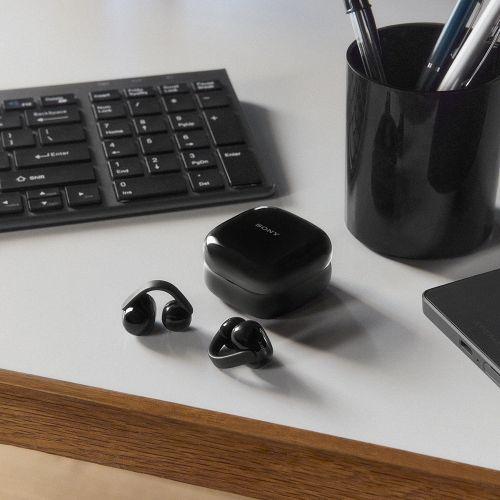 ソニー(SONY) WF-LC900-B ブラック LinkBuds Clip イヤーカフ型完全ワイヤレスイヤホン リスニングモード切替 IPX4防水_17