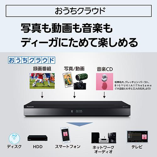 DMR-4T205 Blu-rayディスクレコーダー　パナソニックディーガ2TB パナソニック(Panasonic) DMR-4T205 ディーガ ブルーレイディスク