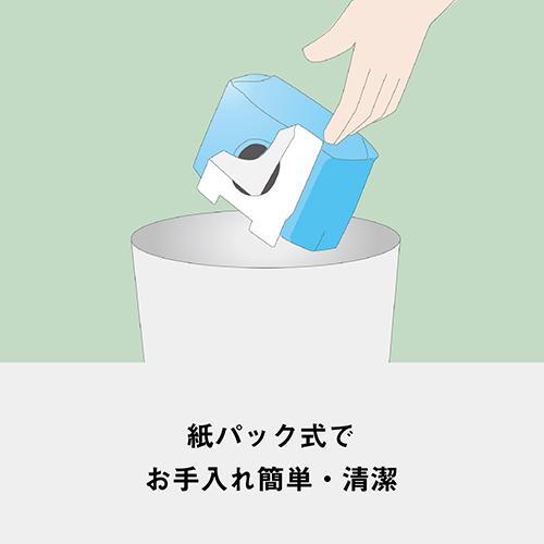 【長期保証付】パナソニック(Panasonic) MC-PJL25A-A ライトブルー 紙パック式キャニスター掃除機_4