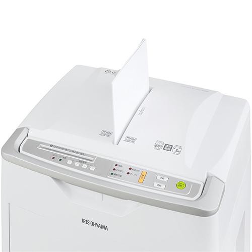 【長期保証付】アイリスオーヤマ(Iris Ohyama) AFS600C-W ホワイト オートフィードシュレッダー_3