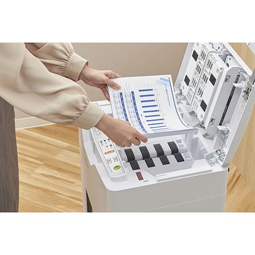 【長期保証付】アイリスオーヤマ(Iris Ohyama) AFS600C-W ホワイト オートフィードシュレッダー_8